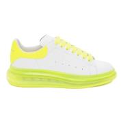 Alexander McQueen Fluo Yellow Oversized Sneaker Limited Edition White,...