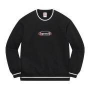 Supreme Begränsad upplaga Street Crewneck Svart Black, Herr