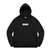 Supreme Begränsad Upplaga Svart Box Logo Hoodie Black, Herr