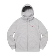 Supreme Begränsad upplaga Facemask Zip Up Hoodie Gray, Herr