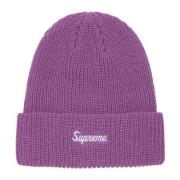 Supreme Begränsad upplaga Löst Mått Mössa Ljus Lila Purple, Unisex