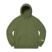 Supreme Mörk Oliv Windstopper Hoodie Limited Edition Green, Herr