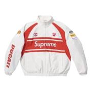 Supreme Begränsad upplaga Track Jacket Ljusgrå Multicolor, Herr