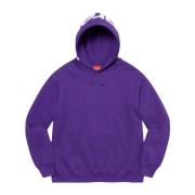 Supreme Lila Kontrast Hoodie Begränsad Upplaga Purple, Herr