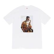 Supreme Begränsad upplaga Pharoah Sanders Tee White, Herr