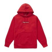 Supreme Begränsad Upplaga Swarovski Röd Hoodie Red, Herr