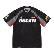 Supreme Begränsad upplaga Ducati fotbollströja svart Black, Herr