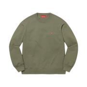 Supreme Begränsad upplaga Crewneck Light Olive Green, Herr