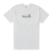 Supreme Begränsad Upplaga Varning Tee Vit White, Herr