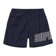 Supreme Navy Logo Badshorts Limited Edition Blue, Herr