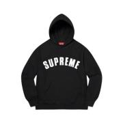 Supreme Pärla Logga Hoodie Begränsad Upplaga Black, Dam