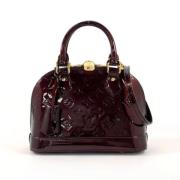 Louis Vuitton Vintage Pre-owned Tyg louis-vuitton-vskor Red, Dam