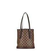 Louis Vuitton Vintage Pre-owned Plast handvskor Brown, Dam