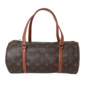 Louis Vuitton Vintage Pre-owned Tyg louis-vuitton-vskor Brown, Dam