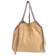 Stella McCartney Pre-owned Pre-owned Tyg handvskor Beige, Dam