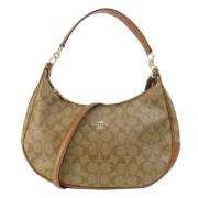 Coach Pre-owned Pre-owned Plast axelremsvskor Brown, Dam