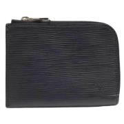 Louis Vuitton Vintage Pre-owned Tyg plnbcker Black, Dam