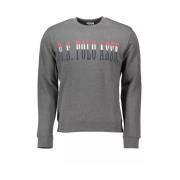 U.s. Polo Assn. Grå Bomull Crew Neck Sweater Gray, Herr