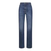 Khaite Slim Fit Blå Jeans Blue, Dam