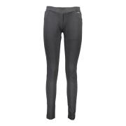 U.s. Polo Assn. Svarta Leggings med Elastisk Midja Black, Dam