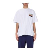 Msgm Vita T-shirts och Polos White, Herr