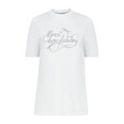 Nina Ricci Fabulous Vit T-shirt White, Dam