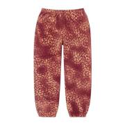 Supreme Bleached Leopard Sweatpant Cardinal Red, Herr