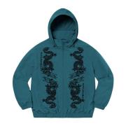 Supreme Drake Track Jacket Teal Begränsad Upplaga Green, Herr