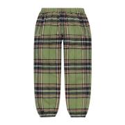 Supreme Begränsad upplaga Flannel Skate Pant Grön Green, Herr