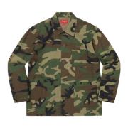 Supreme Begränsad upplaga Camo Ripstop Skjorta Multicolor, Herr