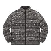 Supreme Begränsad Upplaga Reversibel Stickad Jacka Svart Black, Herr