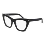 Saint Laurent Svarta Glasögon Kate OPT Black, Unisex