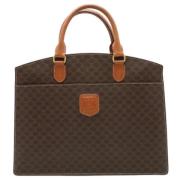 Celine Vintage Pre-owned Plast handvskor Brown, Dam