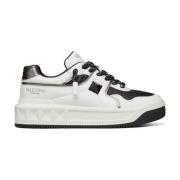 Valentino Garavani Rockstud Vita Sneakers White, Herr