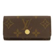 Louis Vuitton Vintage Pre-owned Canvas nyckelhllare Brown, Dam