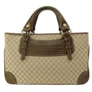 Celine Vintage Pre-owned Canvas celine-vskor Green, Dam