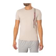 Emporio Armani Slim Fit Logo T-Shirt - Les Beiges Beige, Herr