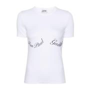 Jean Paul Gaultier Logo Print Crew Neck T-shirt White, Dam