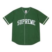 Supreme Grön Baseballtröja Limited Edition Green, Herr