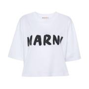 Marni Snygga T-shirts och Polos White, Dam