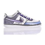 Nike Vita Lila Sneakers Anpassade Damskor Multicolor, Dam