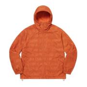 Supreme Ripstop Hooded Track Jacket Orange Orange, Herr