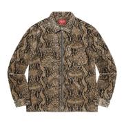 Supreme Orm Corduroy Dragkedja Skjorta Multicolor, Herr