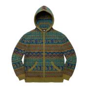 Supreme Begränsad upplaga Zip Up Hooded Sweater Multicolor, Herr