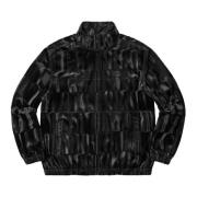 Supreme Velour Track Jacket Svart Limited Edition Black, Herr