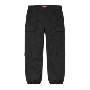 Supreme Svarta Cargo Byxor Fw21 Begränsad Upplaga Black, Dam