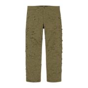 Supreme Begränsad Upplaga Oliv 5-Ficka Jeans Green, Herr