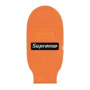 Supreme Begränsad upplaga Box Logo Balaclava Orange Orange, Unisex