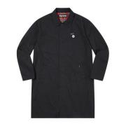 Supreme Begränsad Upplaga Svart Trenchcoat Black, Herr