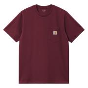 Carhartt Wip Fick-T-shirt med Logga Purple, Herr